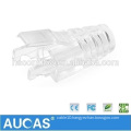 Soft plastic 8P8C UTP Cat6 Patch RJ45 Module Plug Boots Caps Cat5e Modular Connector Case